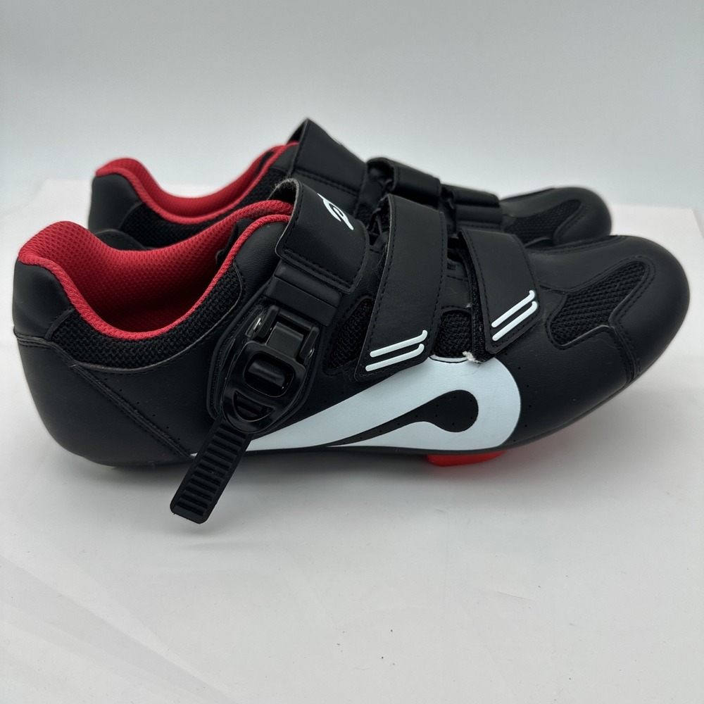 Peloton Cycling Shoes 42 Men's Size US 9 Strap Buckle with Cleats